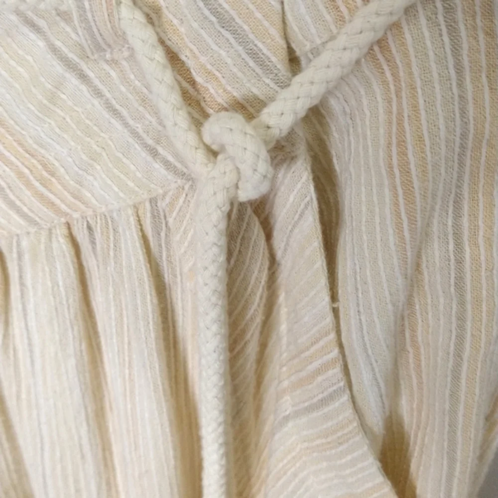 Free People Roll With It Cotton Harem Sun Bleached Combo Slouchy Pants - Picture 7 of 9